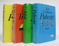 Ivar Lo-Johanssons MEMOARER: 1. Pubertet 2. Asfalt 3. Tr&ouml;skeln 4. Frihet  [komplett memoar-serie]