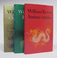 3 st. WILLIAM TREVOR romaner: F&auml;rdv&auml;gar + Andras v&auml;rldar + &Ouml;dets narrar