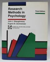 Research Methods in Psychology