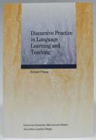 Discursive Practice in Language Learning and Teaching
