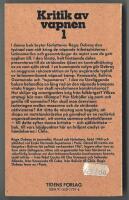 Kritik av vapnen