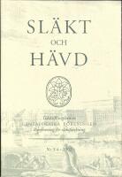 Sl&auml;kt och H&auml;vd Nr 3-4 2002 - Stockholmare nedslag  i en 750-&aring;rig historia