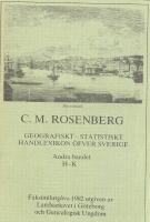 Geografiskt-statistiskt handlexikon &ouml;fver Sverige