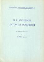 O. P. Anderson, Linton och Rosenhoff