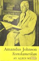 Amandus Johnson Svenskamerikan