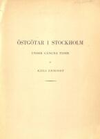 &Ouml;stg&ouml;tar i Stockholm under g&aring;ngna tider