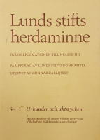 Lunds stifts herdaminne - Fr&aring;n reformationen till nyaste tid