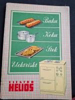 Baka Koka Stek Elektriskt Elektro-Helios