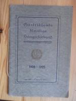 Minnesskrift utgiven med anledning av G&auml;striklands Kristliga S&aring;ngarf&ouml;rbunds 15-&aring;rsjubileum i G&auml;vle