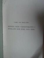 Minnen fr&aring;n f&aring;ngenskapen i Ryssland ochKarl XII:s krig
