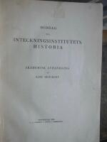 Bidrag till Inteckningsinstitutets historia. Akademisk avhandling