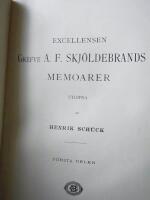 Excellensen Greve A F Skj&ouml;ldebrands memoarer I - V