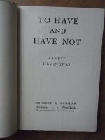 To Have and Have Not