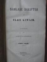 Samlade skrifter . F&ouml;rsta och andra delen