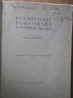 Bokbindare Bokf&ouml;rare i Sverige 1500 - 1630