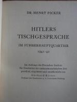 Hitlers Tischgespräche im Führerhauptquartier 1941-42
