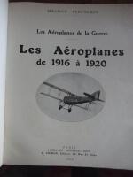 Les a&eacute;roplanes de la guerre de 1916 &aacute; 1920