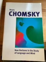 New horizons in the study of language and mind