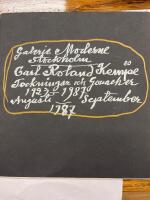 Carl Roland Kempe. Teckningar och gouacher 1923-1987