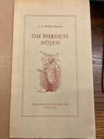 Om bordets n&ouml;jen