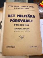 Det milit&auml;ra f&ouml;rsvaret. F&ouml;r och mot. Milit&auml;rdebatten i Cirkus Stockholm den 14 dec 1913