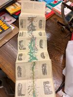 Karta &ouml;fver segelleden fr&aring;n Stockholm kanalv&auml;gen till G&ouml;teborg