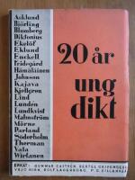 20 &aring;r ung dikt