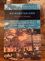 Weimartyskland - l&ouml;fte och tragedi