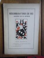 Midsommaraftonen &aring;r 1905 i Mariefred och vid Gripsholm