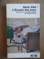 L'Ecume des jours
