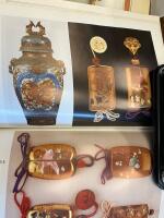 Fine Japanese Netsuke and Inro, Ceramics, Lacquer, Decorative Arts, swords and Sword Fittings