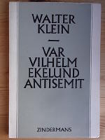 Var Vilhelm Ekelund antisemit?