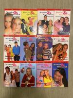 12 B&Ouml;CKER i ungdomsserien JESSICA & ELISABETH p&aring; Sweet Valley Junior High. Format 17,5 x 11 cm Inbundna laminatband. Amerikanska serien Sweet Valley Junior High = SVJH, p&aring; svenska kallad &rdquo;Jessica & Elisabeth&rdquo;, handlar om tvillingarna Jessica och Elizabeth Wakefield, som bor i den p&aring;hittade staden Sweet Valley. De g&aring;r p&aring; Sweet Valley Junior High, d&auml;r Jessica &auml;r den popul&auml;ra tvillingen och Elizabeth &auml;r den sk&ouml;tsamma tvillingen. Serien &auml;r skriven av Francine Pascal (f. 1938), amerikanska f&ouml;rfattaren av "Tvillingarna" b&ouml;ckerna. Alla b&ouml;ckerna &auml;r &ouml;versatta p&aring; svenska  1. TV&Aring; V&Auml;RLDAR 3. SKOKOMPISAR 4. RYKTET G&Aring;R 5. V&Auml;LJA SIDA  6. SANNINGAR OCH L&Ouml;GNER 8. SVEKET MOT ANNA  9. ALDRIG I LIVET 10. FEST ELLER FIASKO 12. SKOLANS ENDA SINGEL 14. &Auml;LSKAR, &Auml;LSKAR INTE 15. JESSICAS PLAN  16. NYA TIDER, NYA V&Auml;NNER