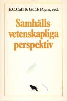 Samh&auml;llsvetenskapliga perspektiv