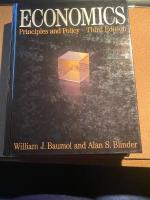 Economics - Principles and Policy -Third Edition
