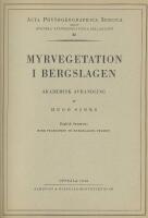 Myrvegetation i Bergslagen. 