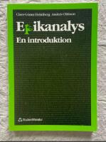 Epikanalys - en introduktion