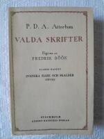 Valda skrifter, fj&auml;rde bandet, Svenska siare och skalder