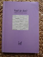 VAD &Auml;R DET? ORDBOK F&Ouml;R SVENSKA KYRKAN
