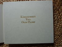K&Auml;RLEKSBREV TILL OLOF PALME