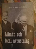 Allm&auml;n och total avrustning