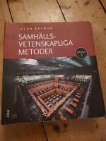 Samh&auml;llsvetenskapliga metoder