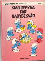 Smurferna f&aring;r babybesv&auml;r - samt tre sm&aring; historier: Fixarsmurfen, Den f&ouml;rsmurfade f&auml;rgen, Smurfernas fest - Smurfernas &auml;ventyr 13