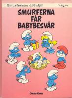  Smurferna f&aring;r babybesv&auml;r - samt tre sm&aring; historier: Fixarsmurfen, Den f&ouml;rsmurfade f&auml;rgen, Smurfernas fest