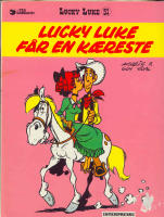 Lucky Luke f&aring;r en k&aelig;reste - Lucky Luke 51, p&aring; DANSKA!