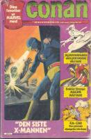Conan 1974 - 6. Den siste X-Mannen". Inneh&aring;ller &auml;ven: Silversurfaren / Doktor Strange / Ka-Zar