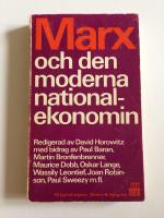 Marx och den moderna nationalekonomin