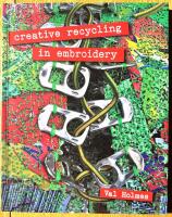 Creative Recycling in Embroidery