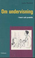 Om undervisning