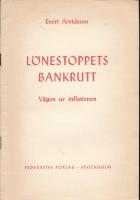 L&ouml;nestoppets bakrutt V&auml;gen ur inflationen
